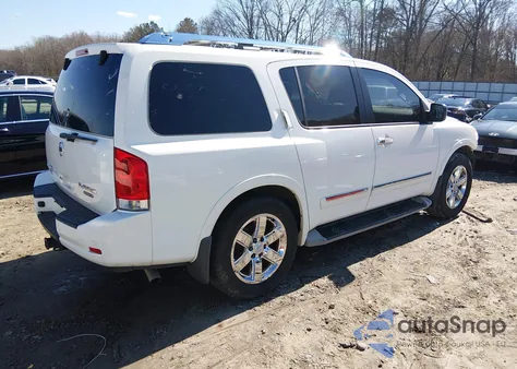 2013 Nissan Armada Platinum из США, поврежденный, VIN 5N1BA0NF2DN612045